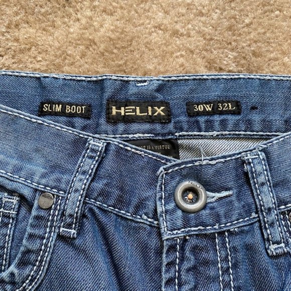 Helix Jeans Size 30W x 32L - Picture 2 of 4